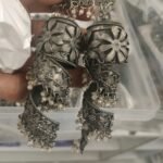 zig zag black jhumka