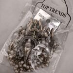 pearl ganesha earrings