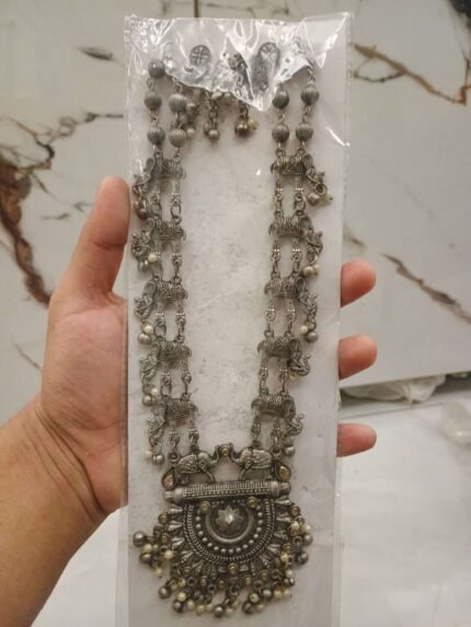 Mini Gajanand Necklace