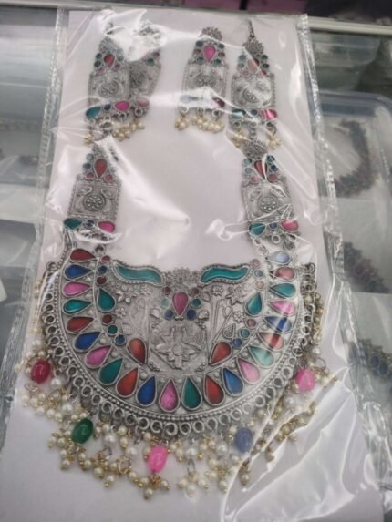 long meena afgani necklace