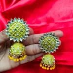 RAJKOT SUNFLOWER STUDS JHUMKI