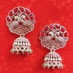 GOLDEN PEACOCK EARRING