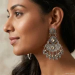 ARIA BLACK POLISH EARRINGS