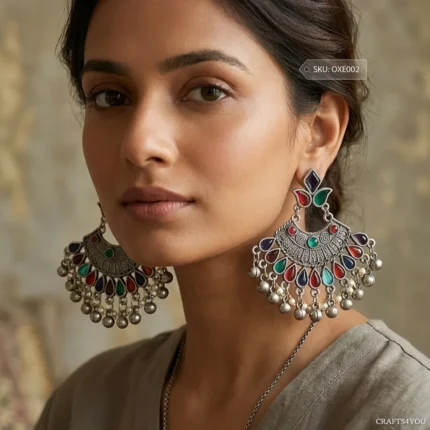 AFGHANI MEENA SMALL EARRINGS