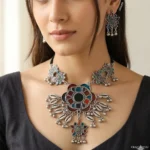 Floral Meena Choker