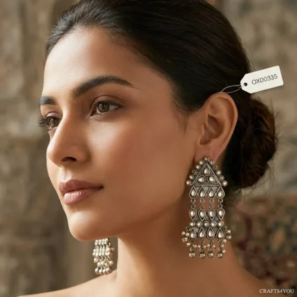NAWAL KUNDAN EARRINGS