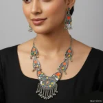 Meena V Necklace