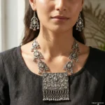 NATHAN OXIDISED NECKLACE