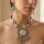 NAVRATRI OXIDISED NECKLACE