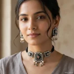 NAZARIYA OXIDISED NECKLACE