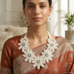 Pamela embroidery necklace