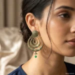 RAJKOT HALF MOON EARRINGS