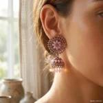 RAJKOT STONE JHUMKA